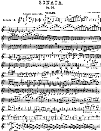 Sonata No. 10 in G major 