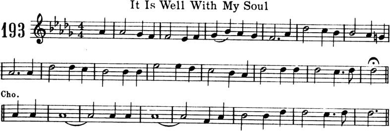 It Is Well With My Soul Violin Sheet Music