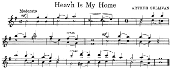 Heav'n Is My Home - Violin Sheet Music by Gilbertandsullivan