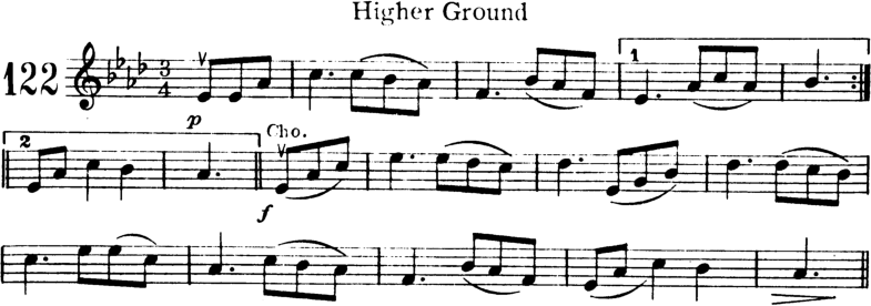 Higher Ground Violin Sheet Music
