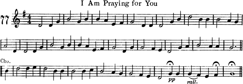 I Am Praying For You Violin Sheet Music