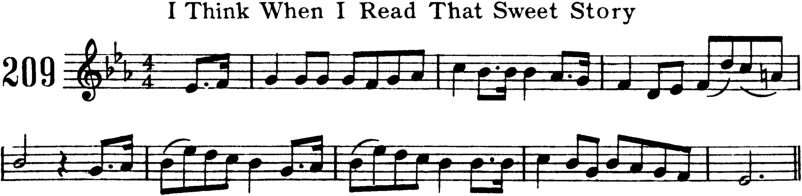 I Think When I Read That Sweet Story Violin Sheet Music