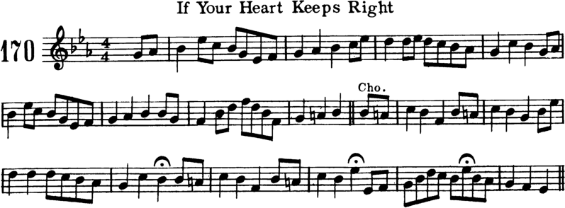 If Your Heart Keeps Right Violin Sheet Music