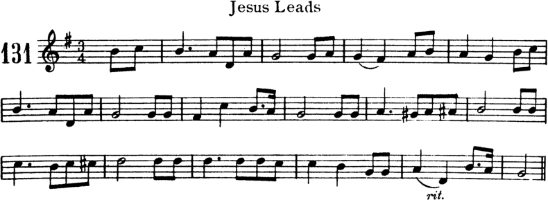Jesus Leads Violin Sheet Music