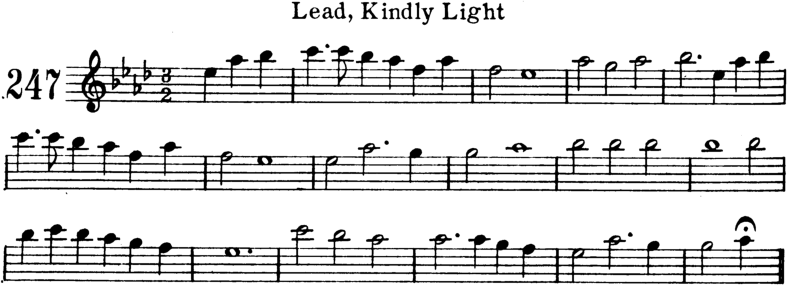 Lead Kindly Light Violin Sheet Music