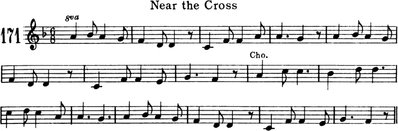 Near the Cross Violin Sheet Music