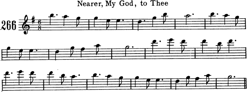 Nearer My God To Thee Violin Sheet Music