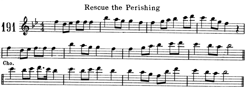 Rescue the Perishing Violin Sheet Music