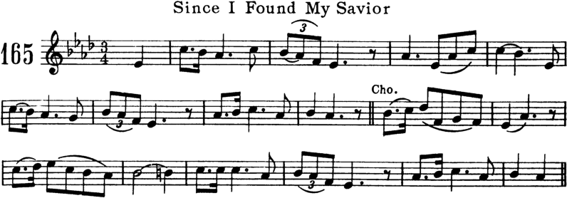 Since I Found My Savior Violin Sheet Music
