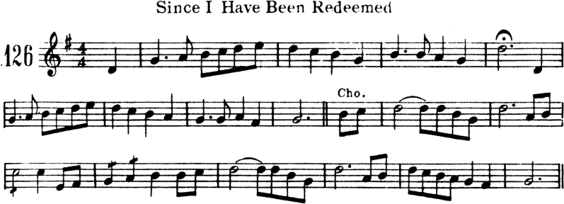 Since I Have Been Redeemed Violin Sheet Music
