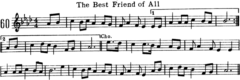 The Best Friend of All Violin Sheet Music