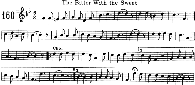 The Bitter With the Sweet Violin Sheet Music
