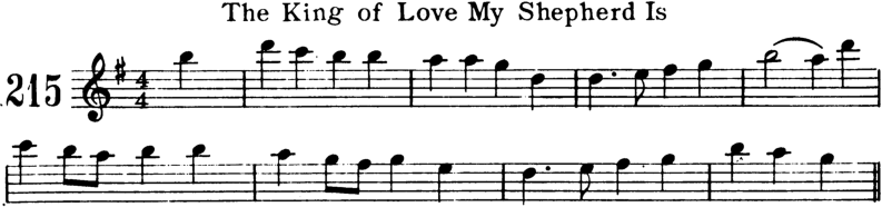 The King of Love My Shepherd Is Violin Sheet Music