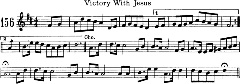 Victory With Jesus Violin Sheet Music