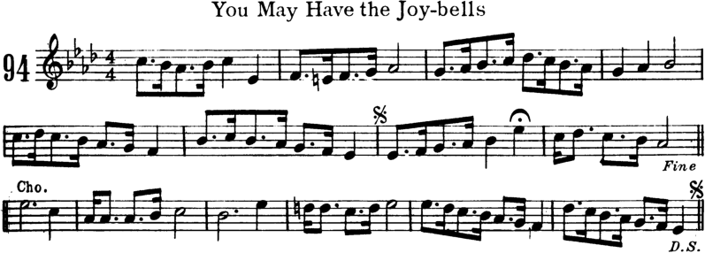 You May Have the Joy Bells Violin Sheet Music