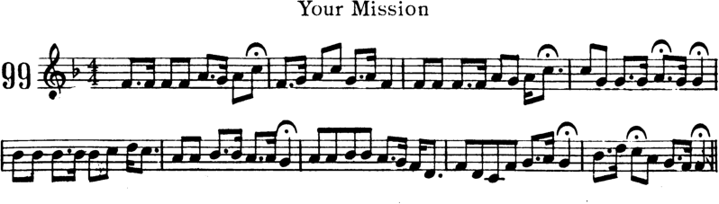 Your Mission Violin Sheet Music